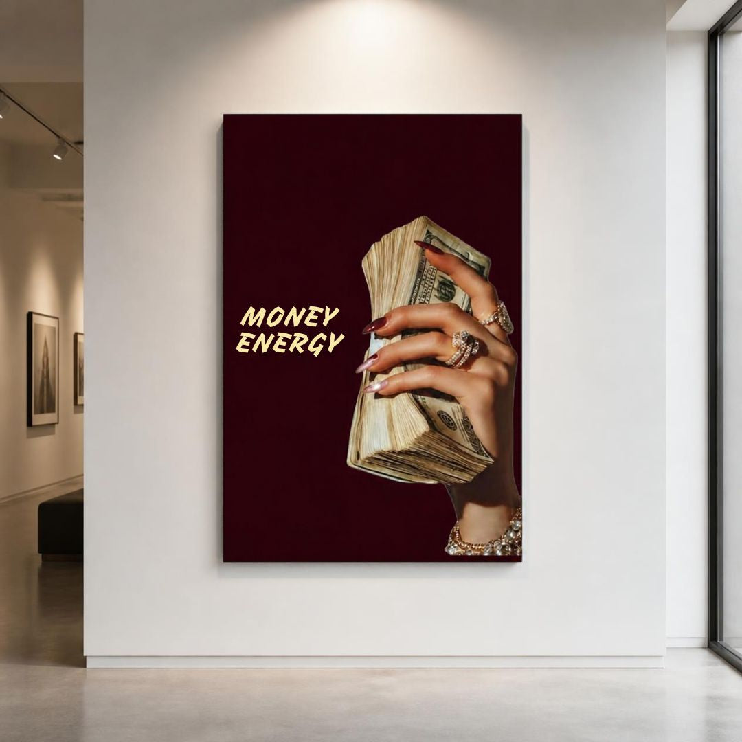 Tableau Décoratif "Money Energy"