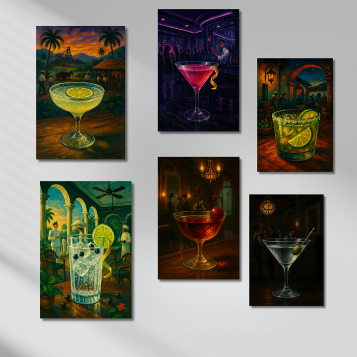 Pack  Café & Bar 1 | 6 plaques