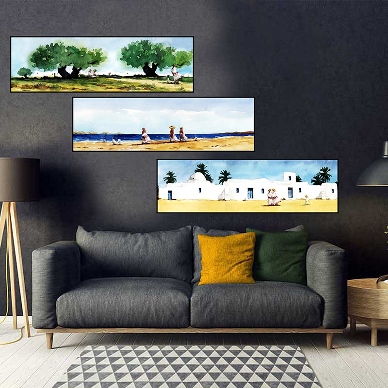 Tableau Décoratif - Djerba 3 pces - 3 x 30 x 100 cm