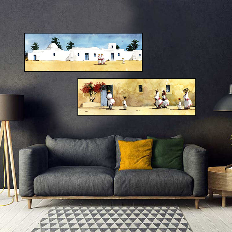 Tableau Décoratif - Djerba 2pces - 2 x 30 x 100 cm