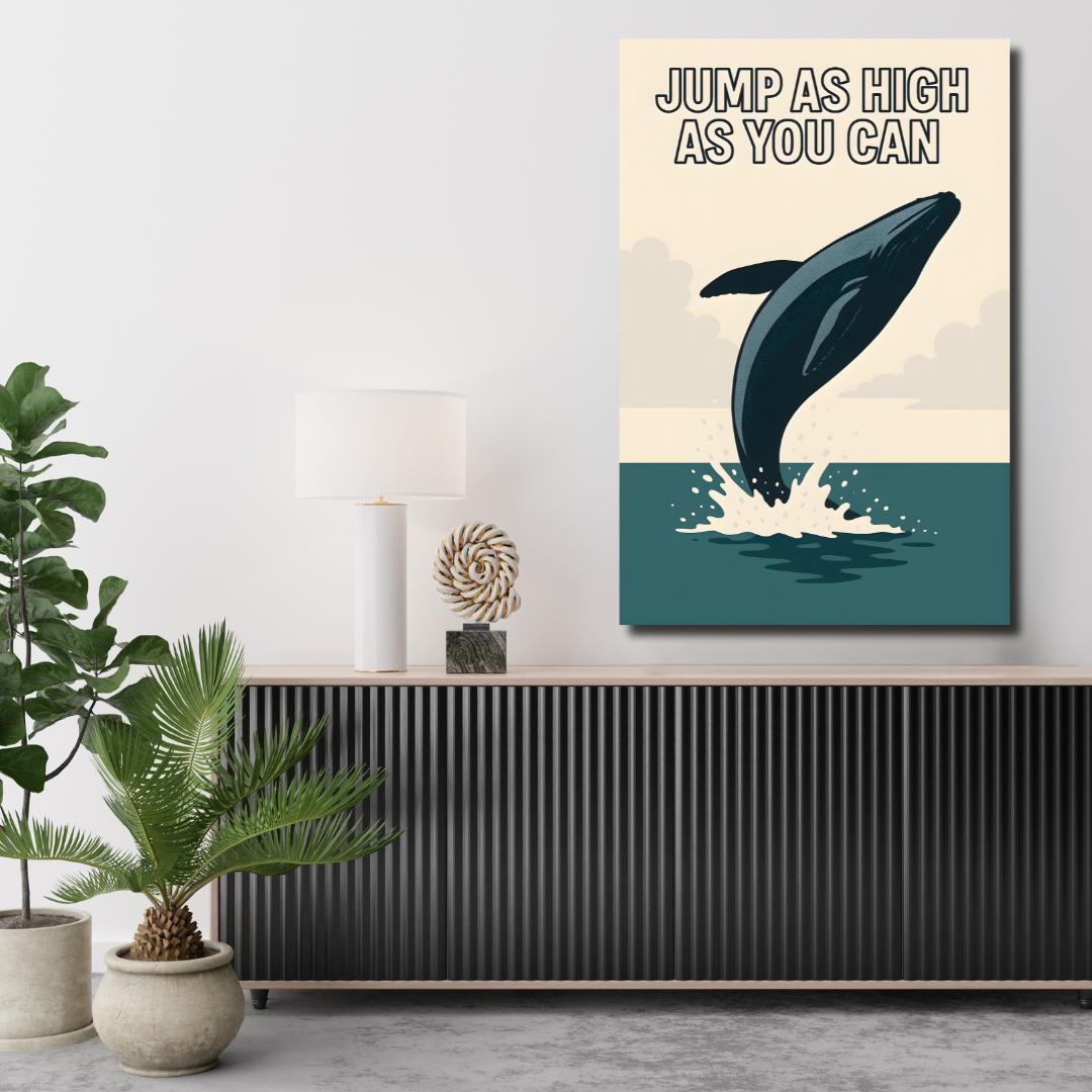 Tableau décoratif – Élan Profond – 60 x 50 cm