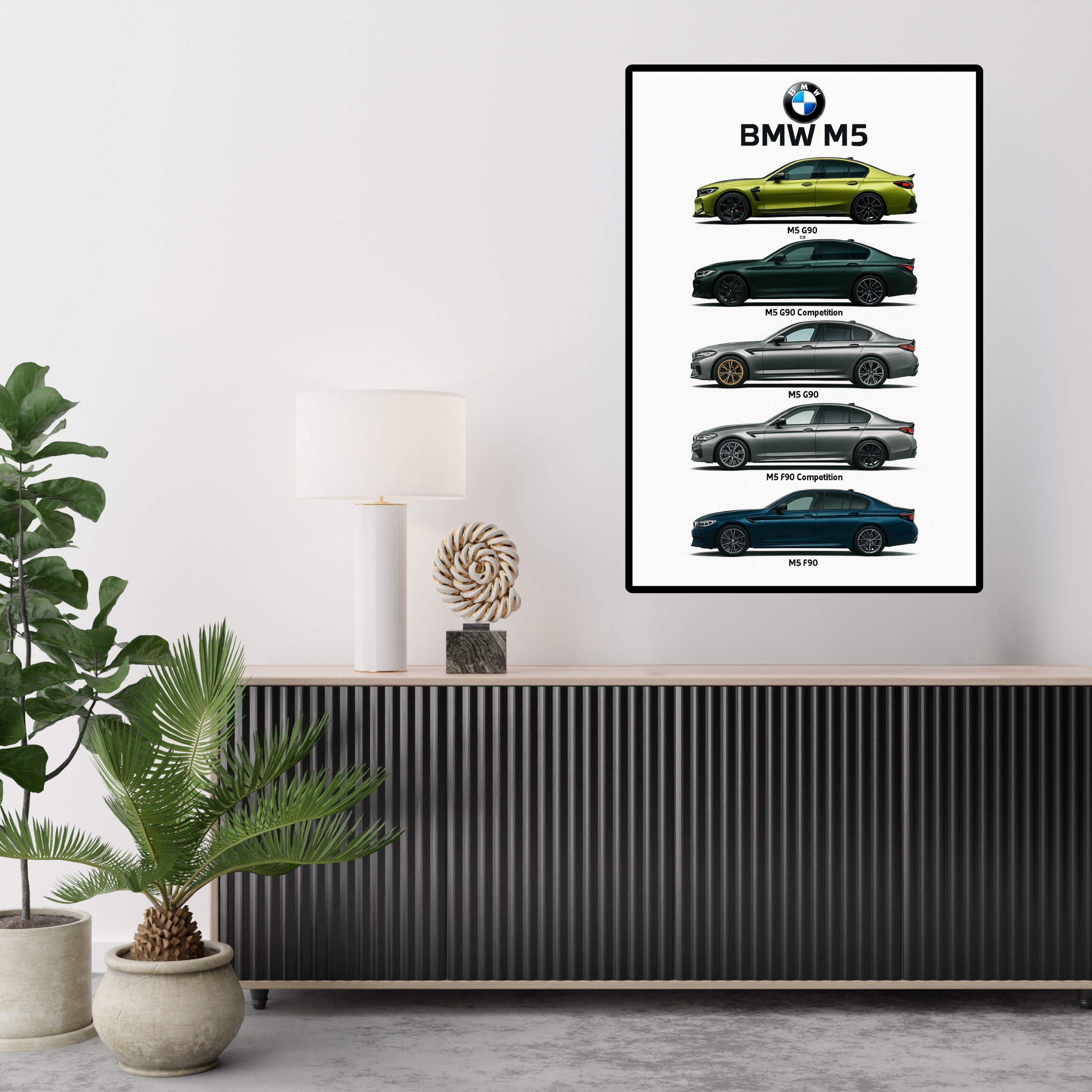 Collection  BMW M5 evolution -  L’Art de la Performance