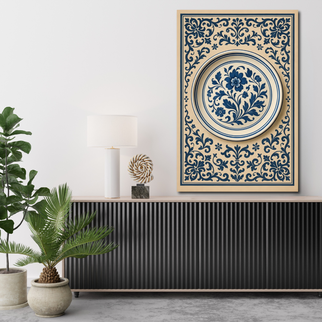 Tableau décoratif – Rosace d’Orient – 120 x 80 cm