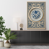 Tableau décoratif – Rosace d’Orient – 120 x 80 cm