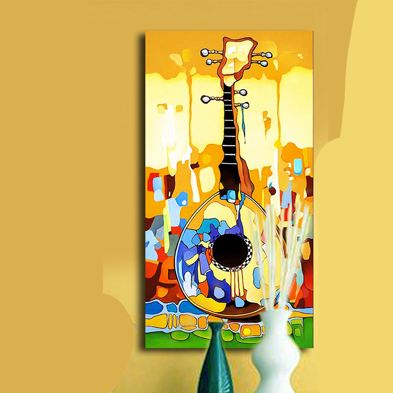 Tableau décoratif Guitar - 120x60 cm - bâche