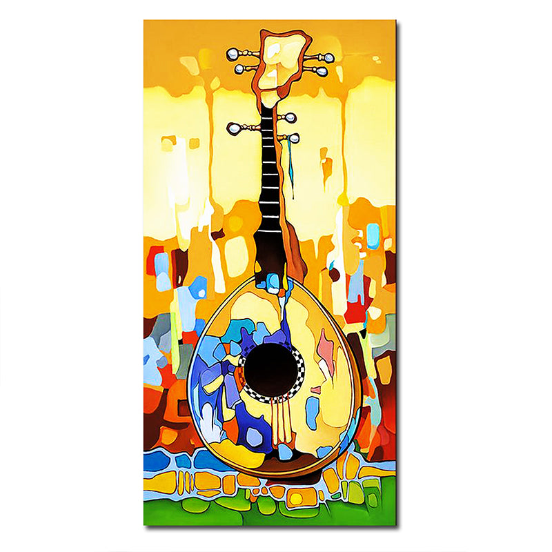 Tableau décoratif Guitar - 120x60 cm - bâche