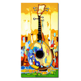 Tableau décoratif Guitar - 120x60 cm - vinyle sur mdf