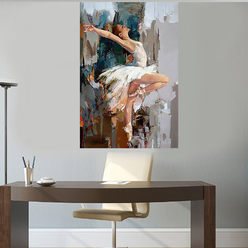 Tableau décoratif - danse classique peinture - 80 x 120 cm