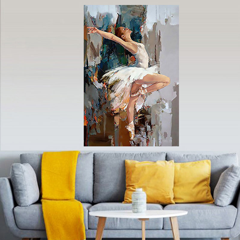 Tableau décoratif - danse classique peinture - 80 x 120 cm