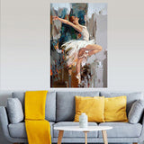 Tableau décoratif - danse classique abstraite - 80 x 120 cm