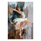 Tableau décoratif - danse classique abstraite - 80 x 120 cm