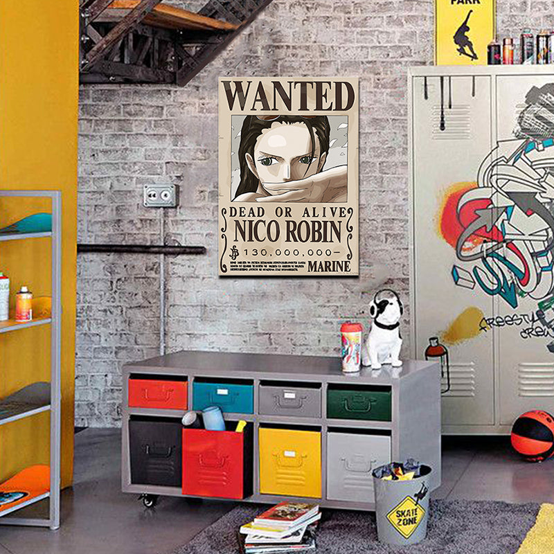 Tableau décoratif - Robin 42-30 cm vinyle mat