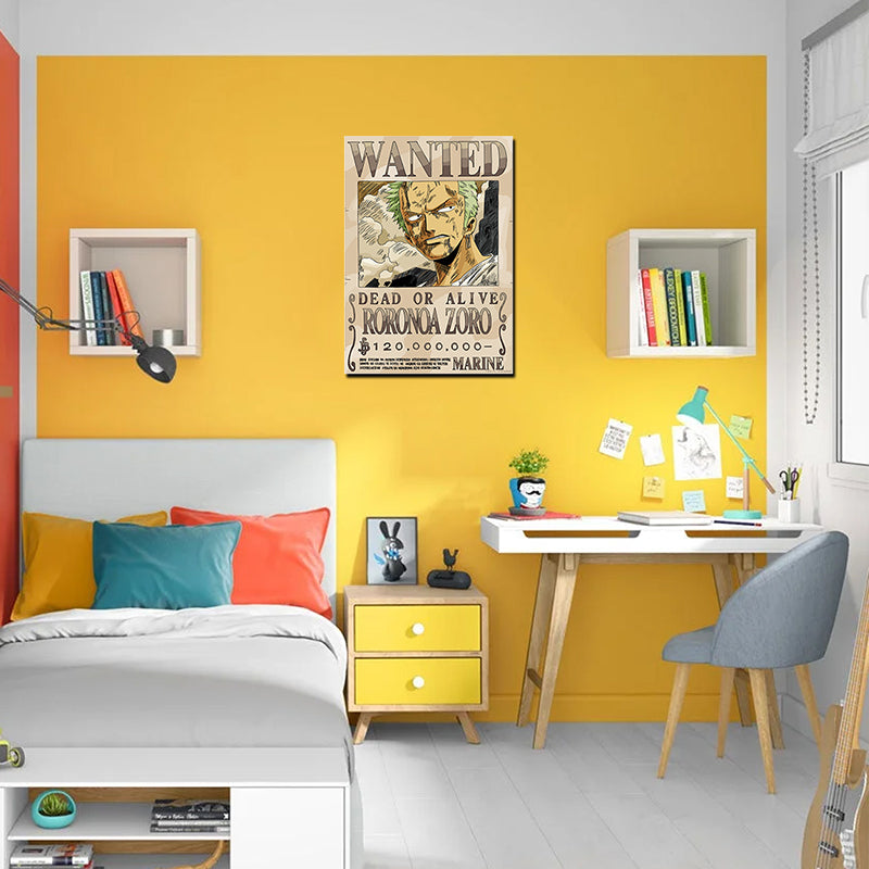 tableau décoratif  - Roronoa 42-30 cm vinyle mat