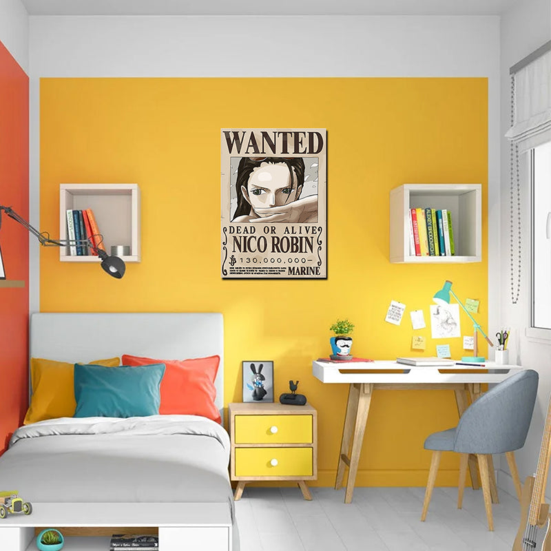 Tableau décoratif - Robin 42-30 cm vinyle mat