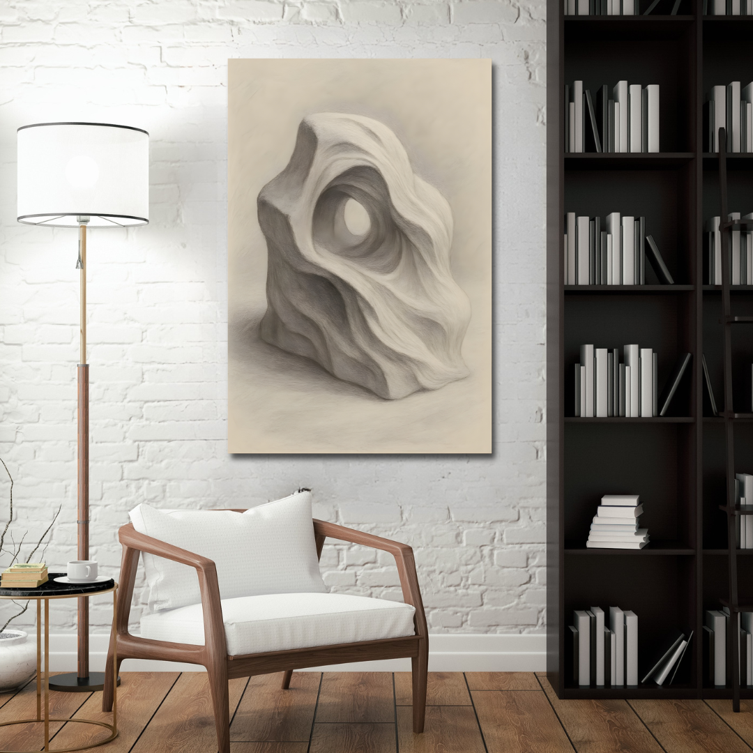 Tableau décoratif – Souffle Minéral – 60 x 50 cm