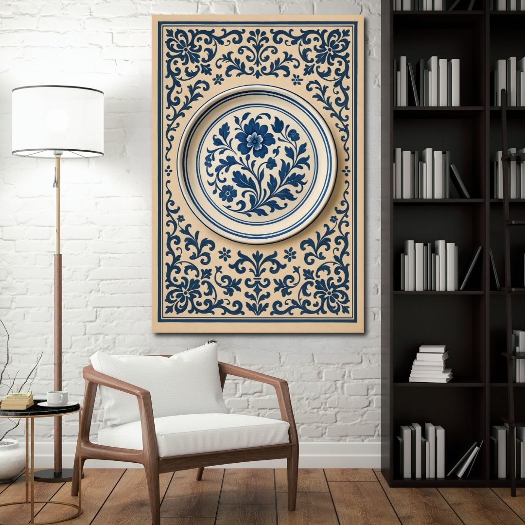 Tableau décoratif – Rosace d’Orient – 120 x 80 cm