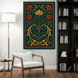 Tableau décoratif – Fleur d'Équilibre – 120 x 80 cm