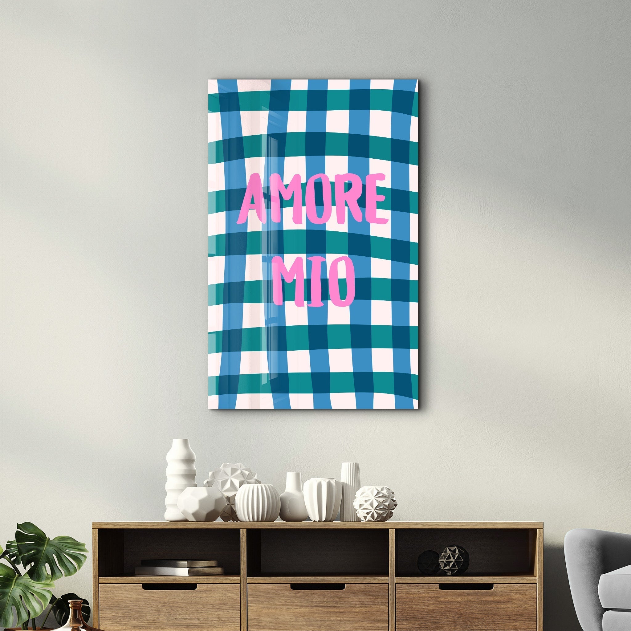 Poster romantique "AMORE MIO"