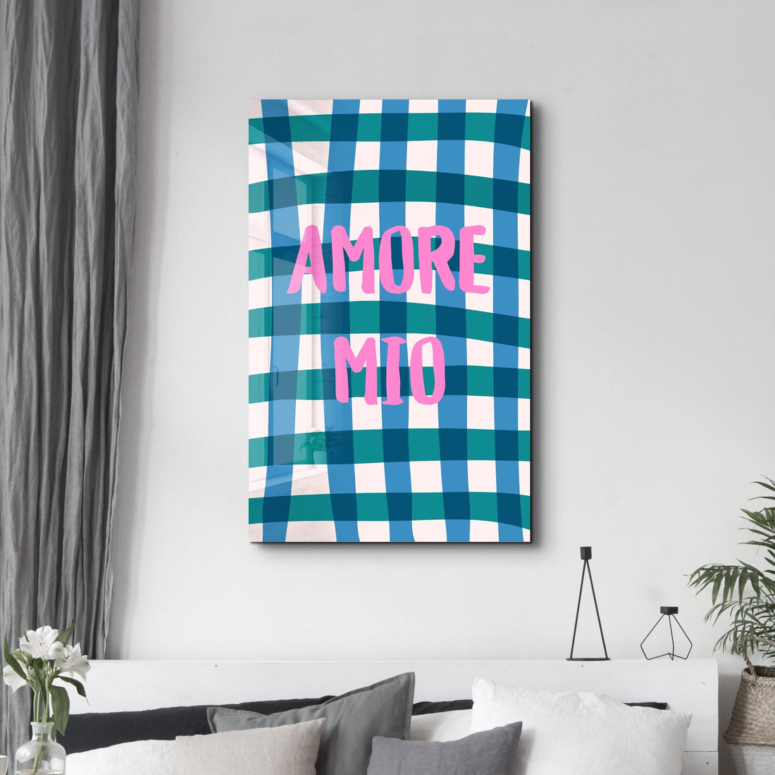 Poster romantique "AMORE MIO"