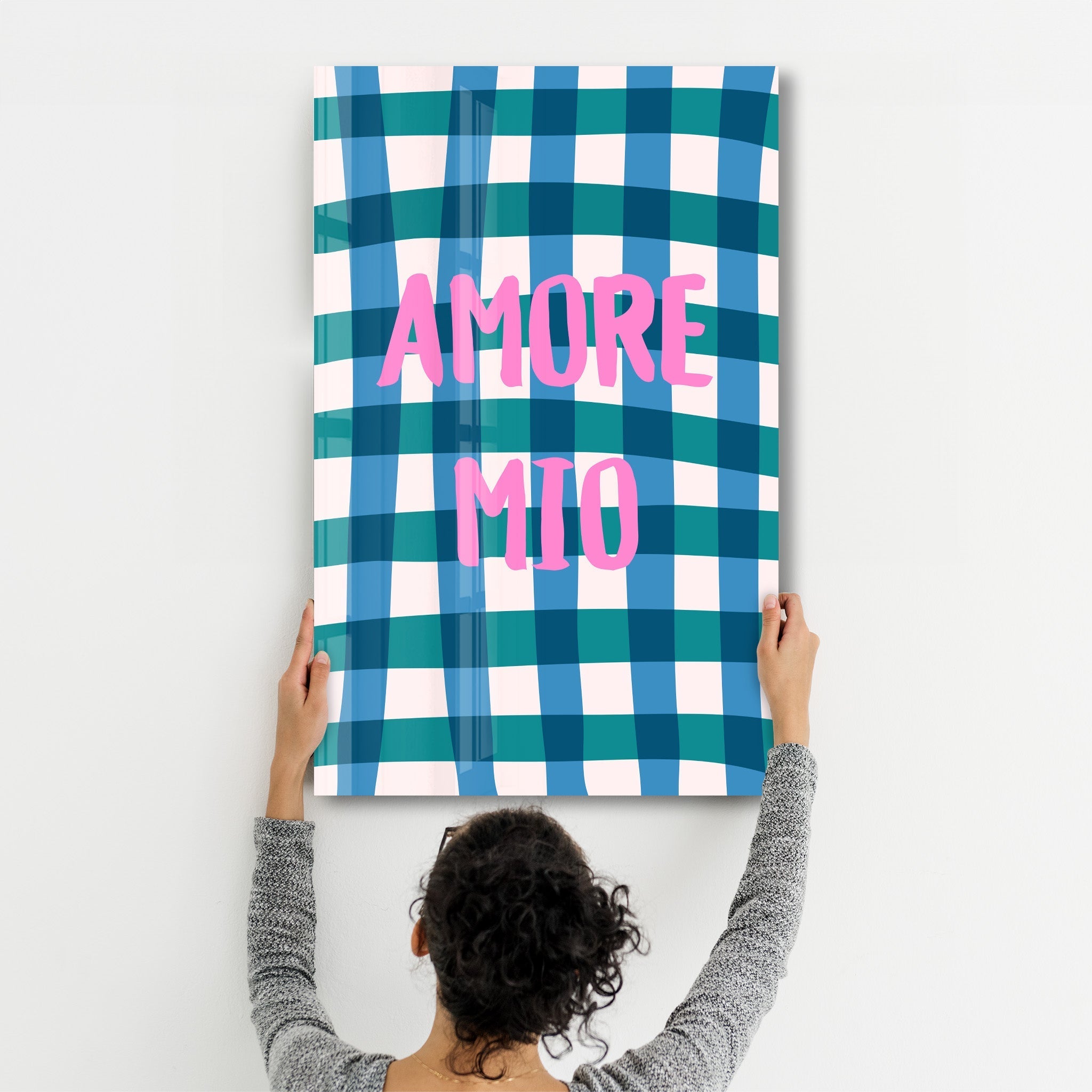 Poster romantique "AMORE MIO"