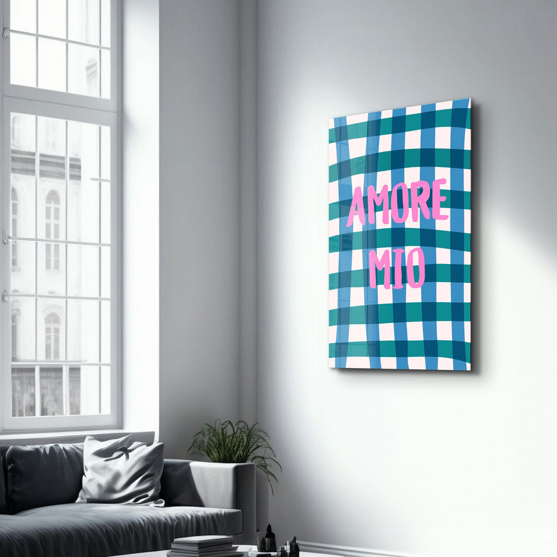 Poster romantique "AMORE MIO"