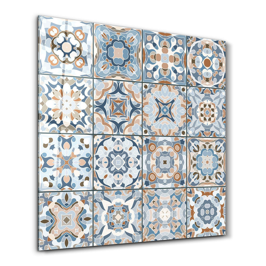 Poster décoratif "Artistique Mediterranean Tiles "