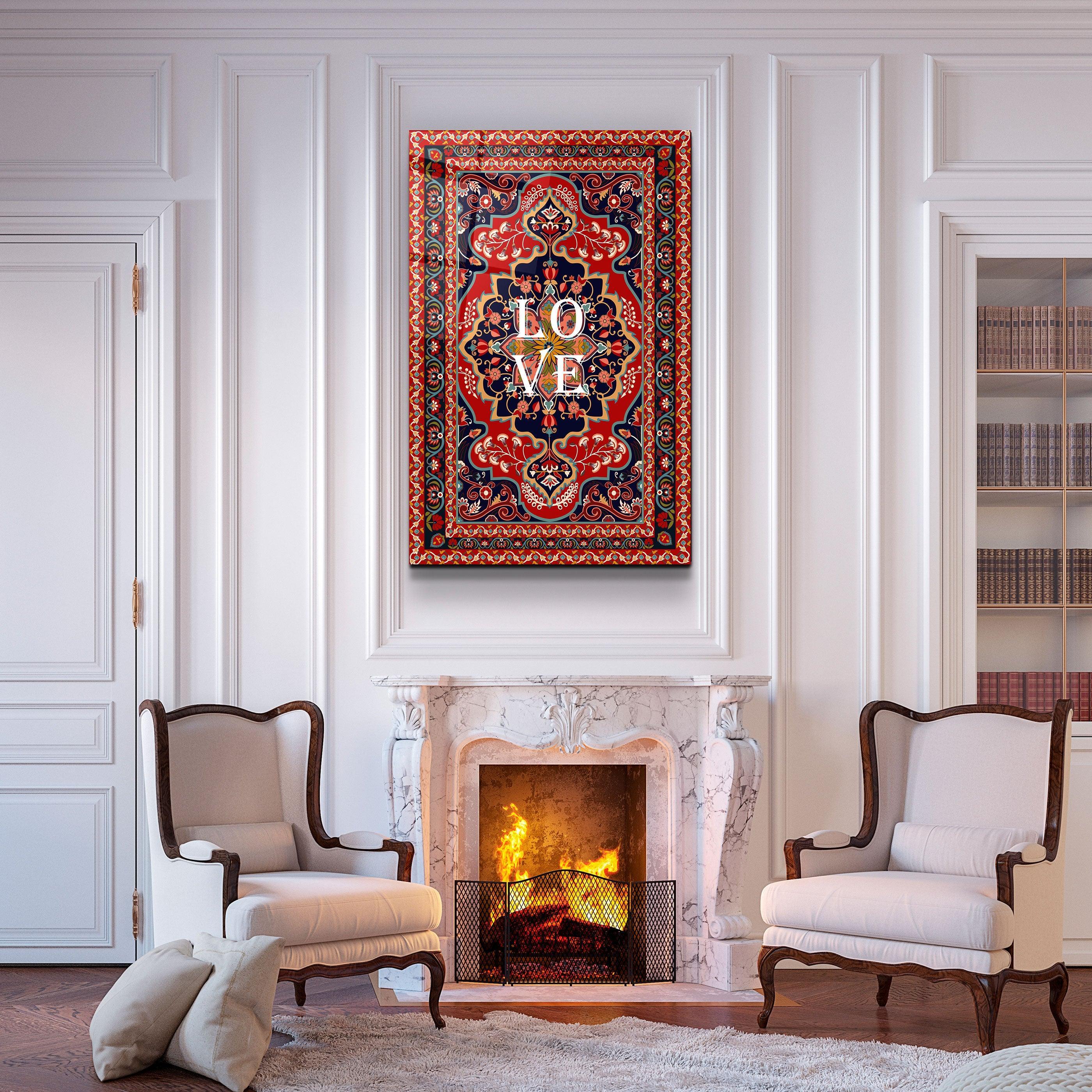 Poster "LOVE – Motif Oriental"