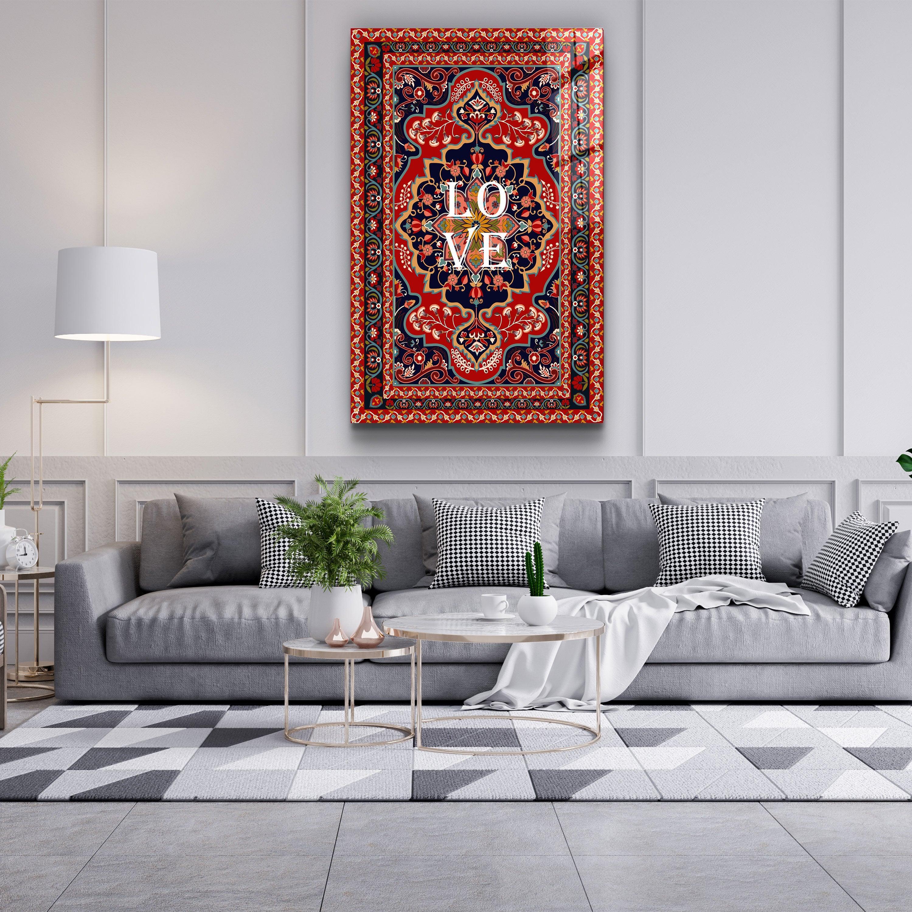 Poster "LOVE – Motif Oriental"