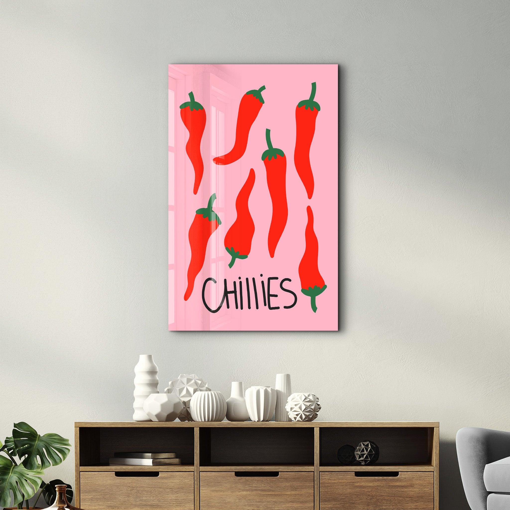 Tableau Pop Art – CHILLIES -