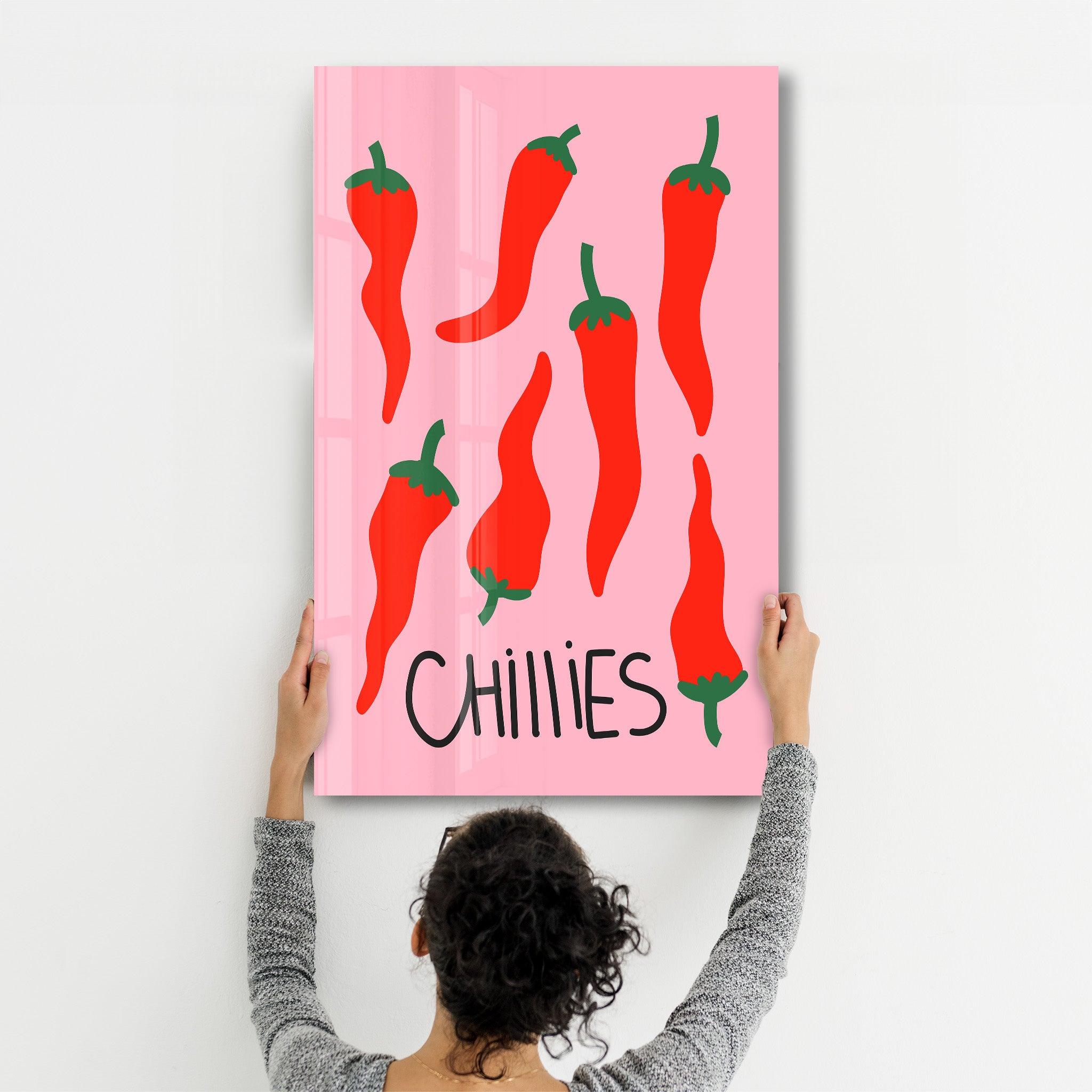 Tableau Pop Art – CHILLIES -