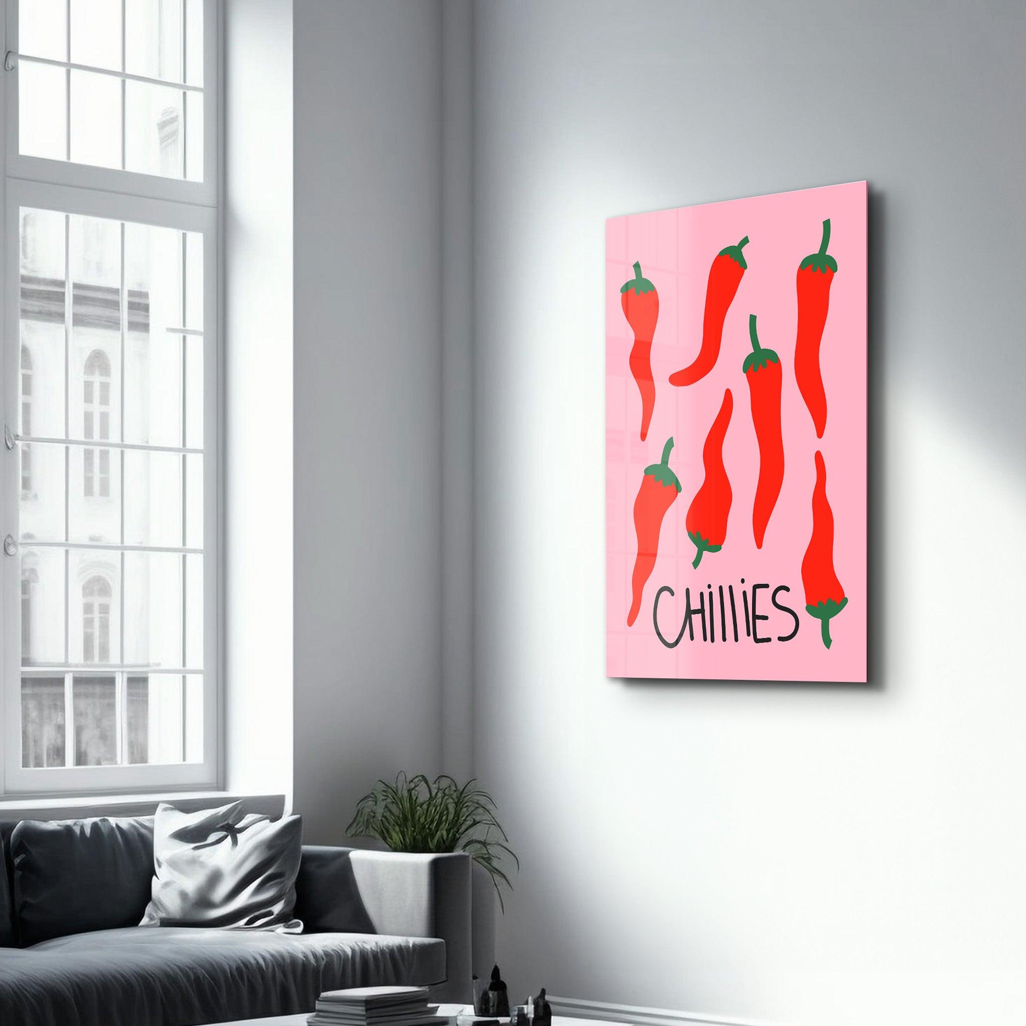 Tableau Pop Art – CHILLIES -
