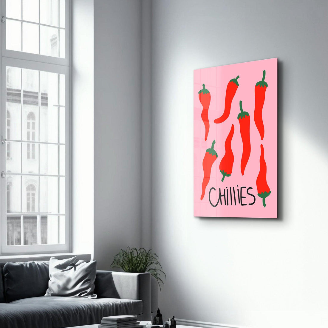 Tableau Pop Art – CHILLIES -
