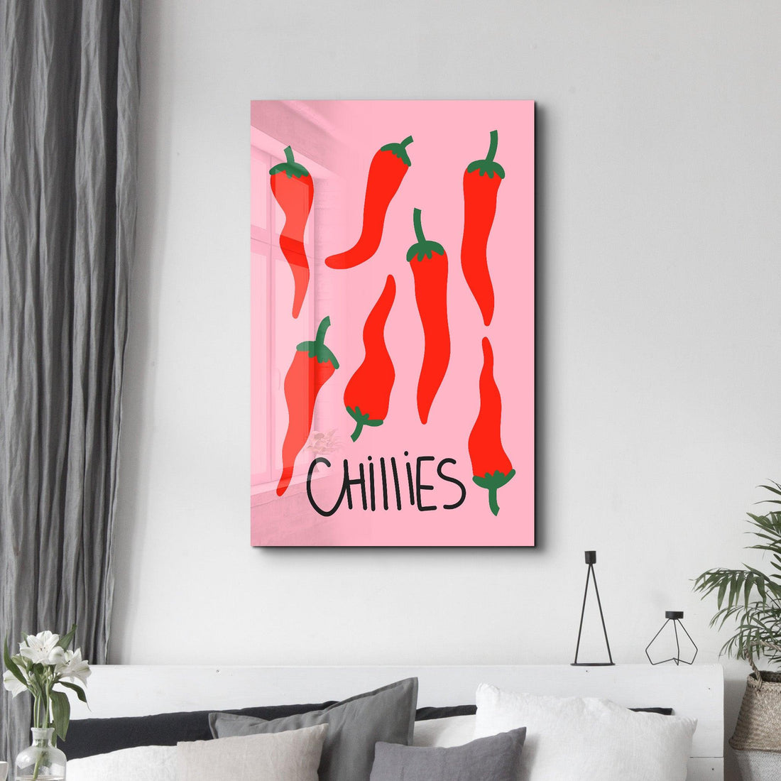 Tableau Pop Art – CHILLIES -