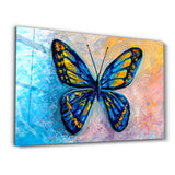 Tableau Mural "Papillon Azur"