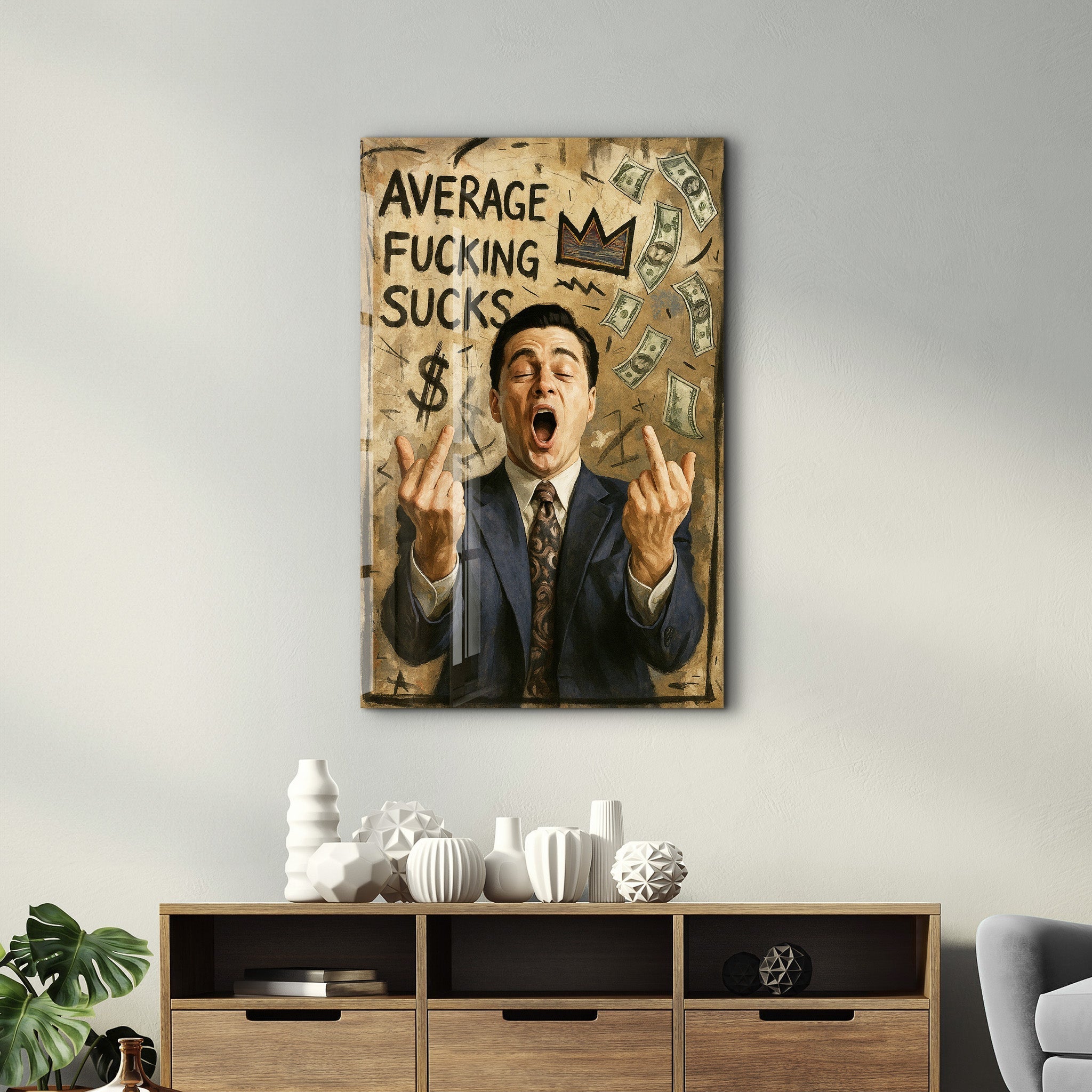 Tableau Pop Art – Average Fucking Sucks