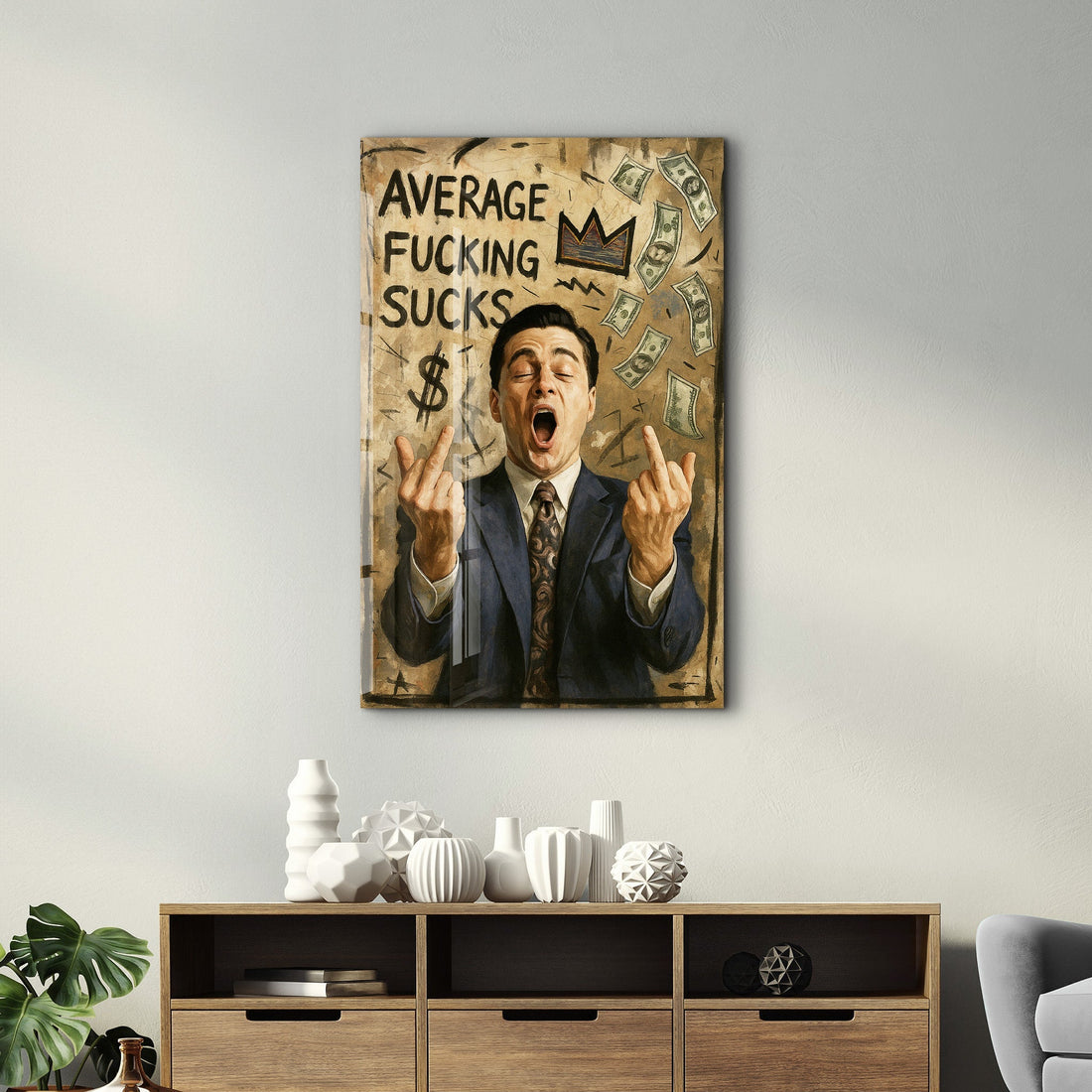 Tableau Pop Art – Average Fucking Sucks