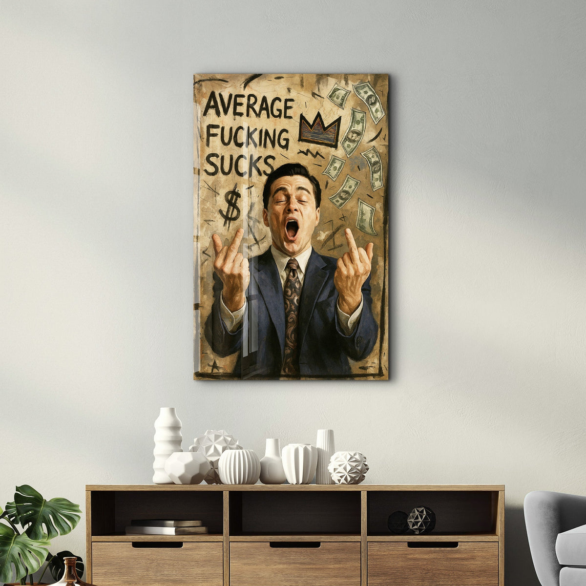 Tableau Pop Art – Average Fucking Sucks