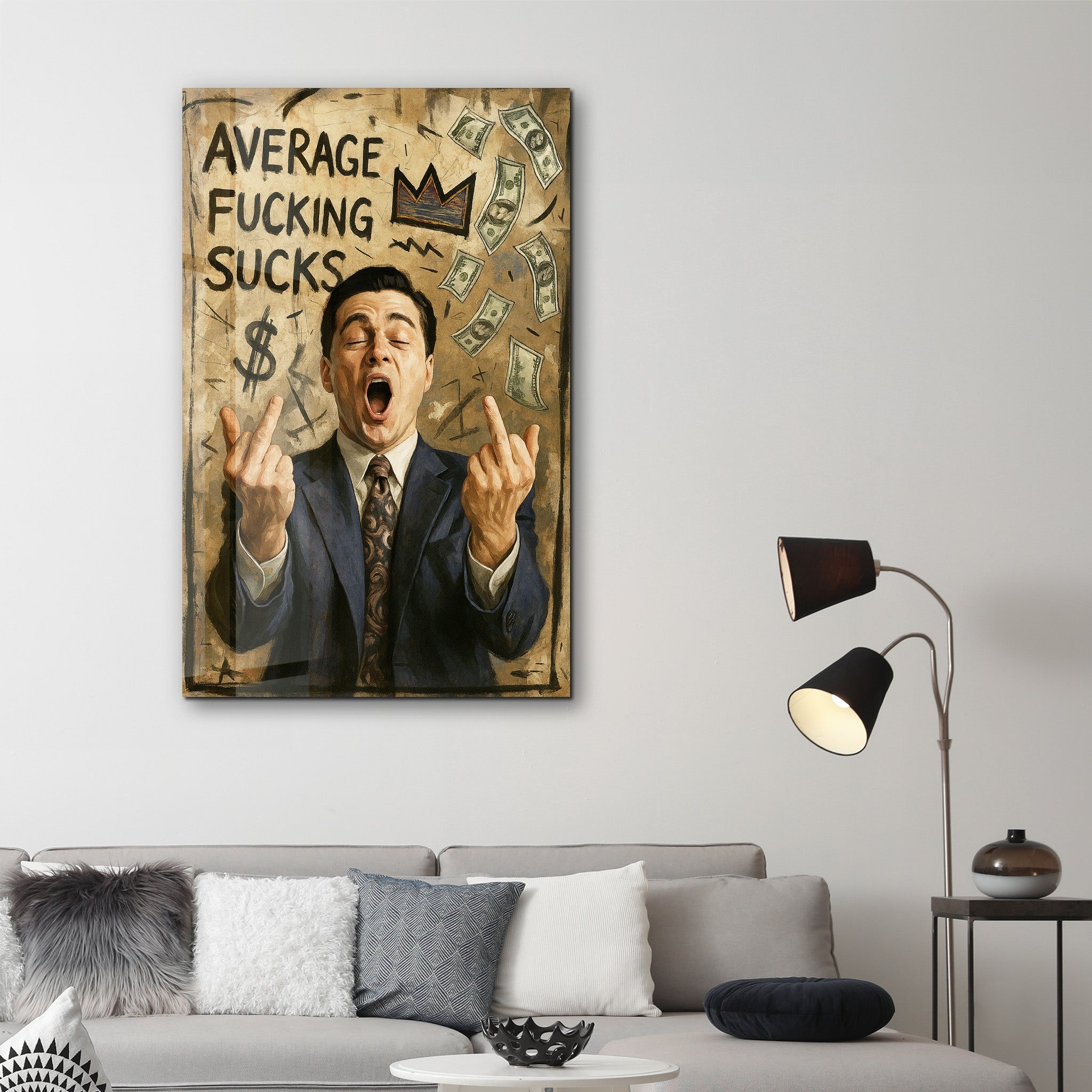Tableau Pop Art – Average Fucking Sucks