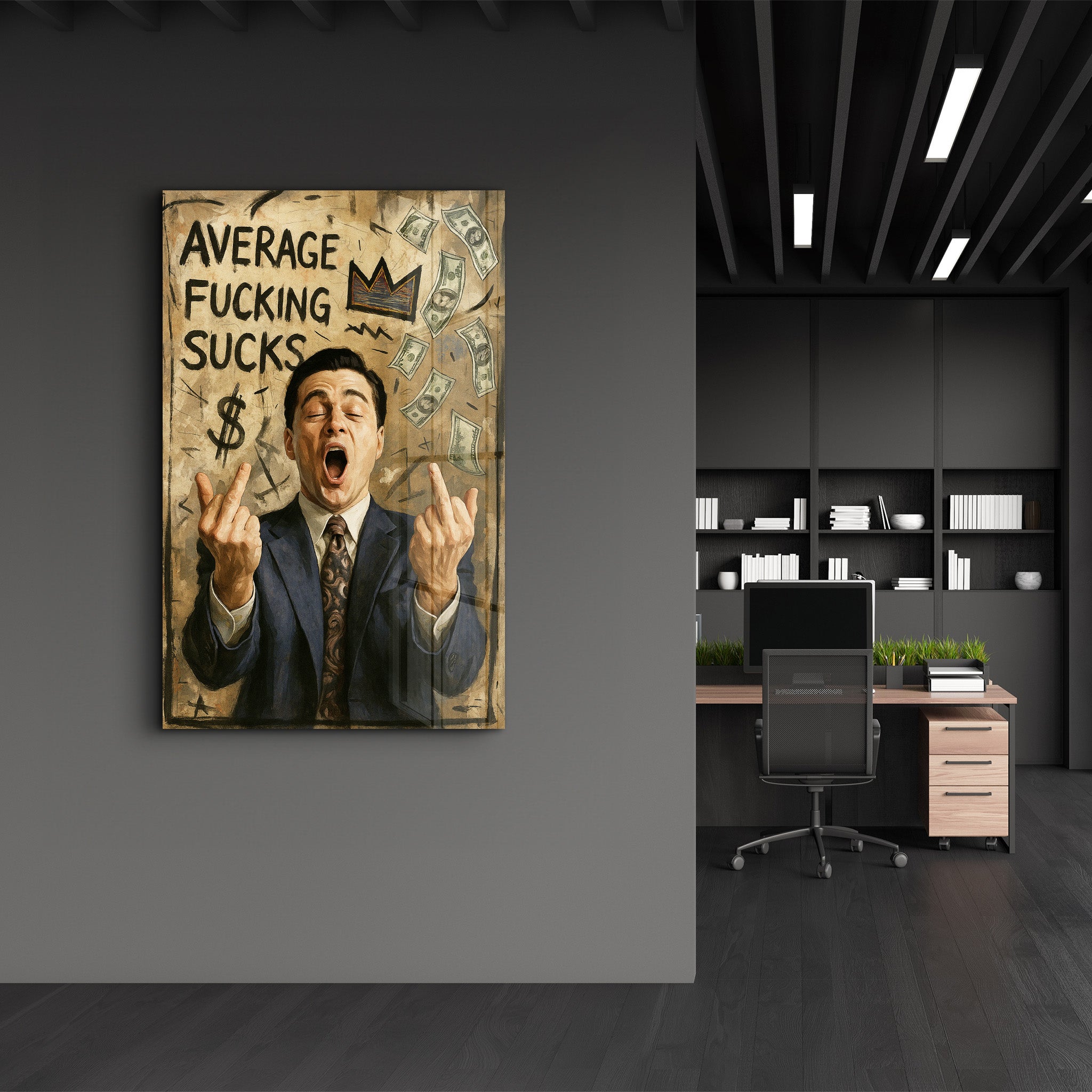 Tableau Pop Art – Average Fucking Sucks