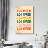 Poster coloré "BON APPETI"