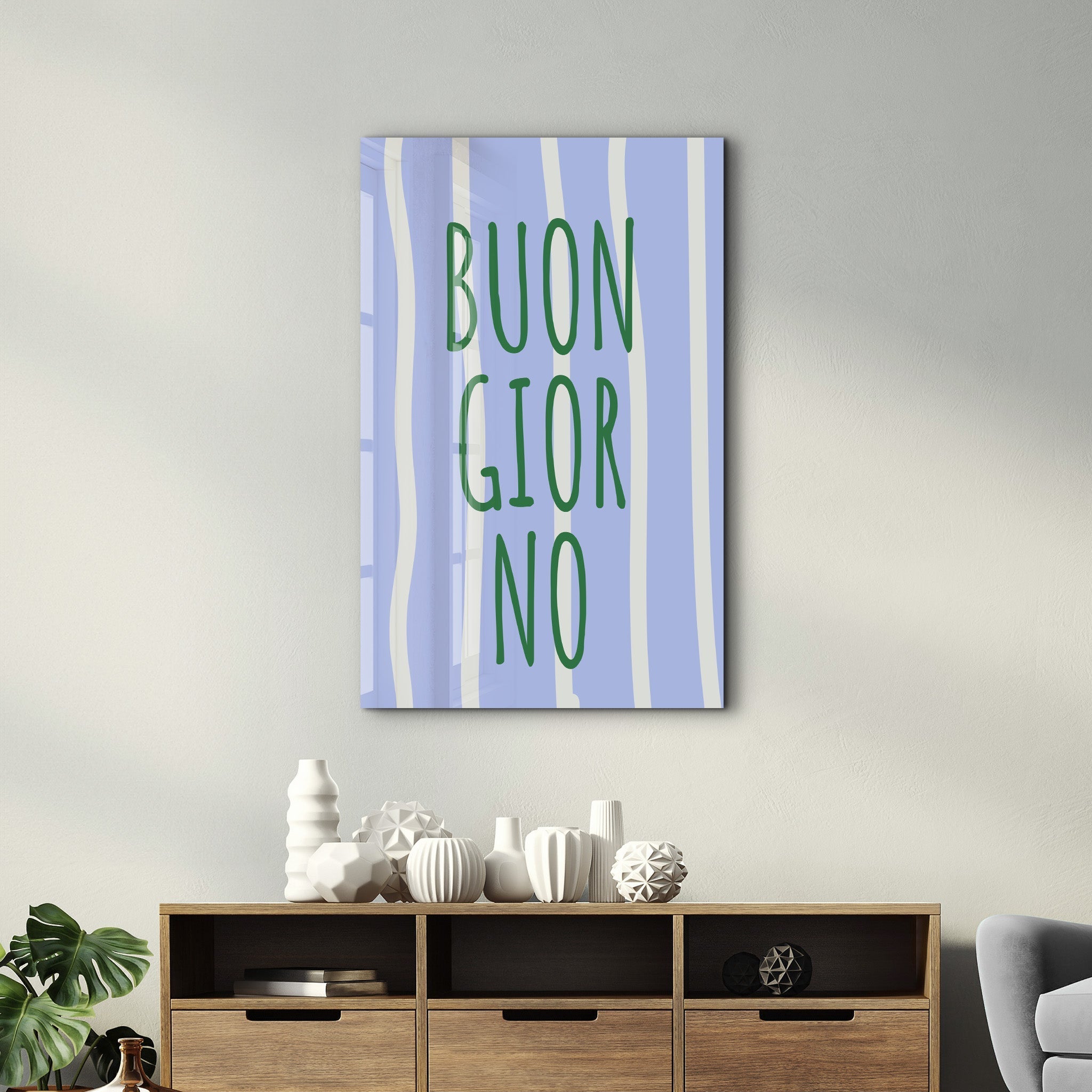 Tableau mural "BUONGIORNO"