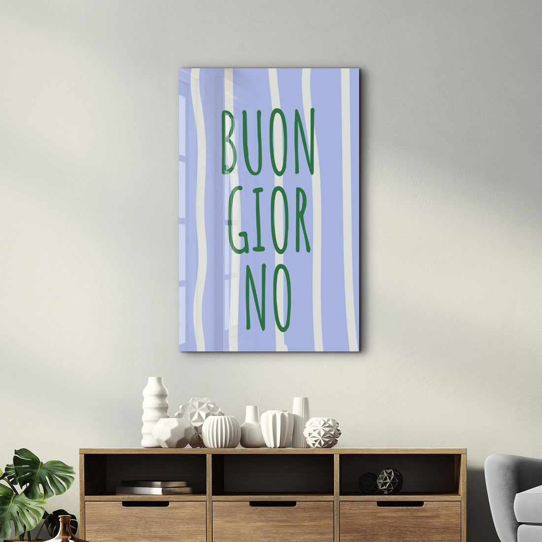 Tableau mural "BUONGIORNO"