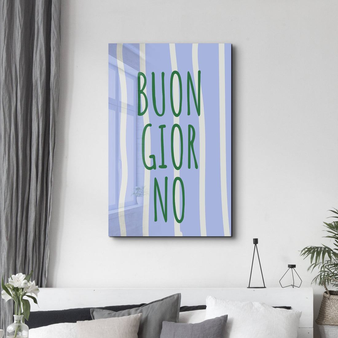Tableau mural "BUONGIORNO"