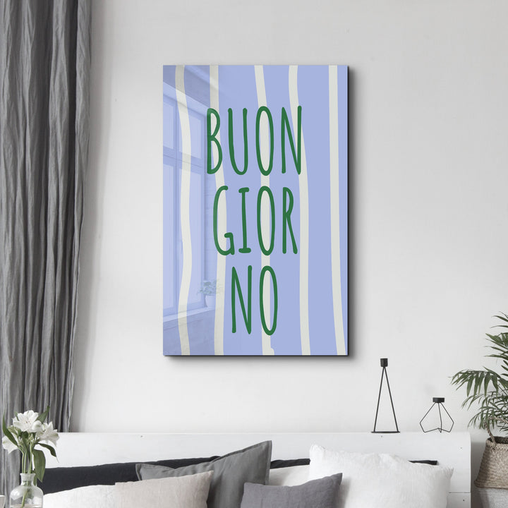 Tableau mural "BUONGIORNO"