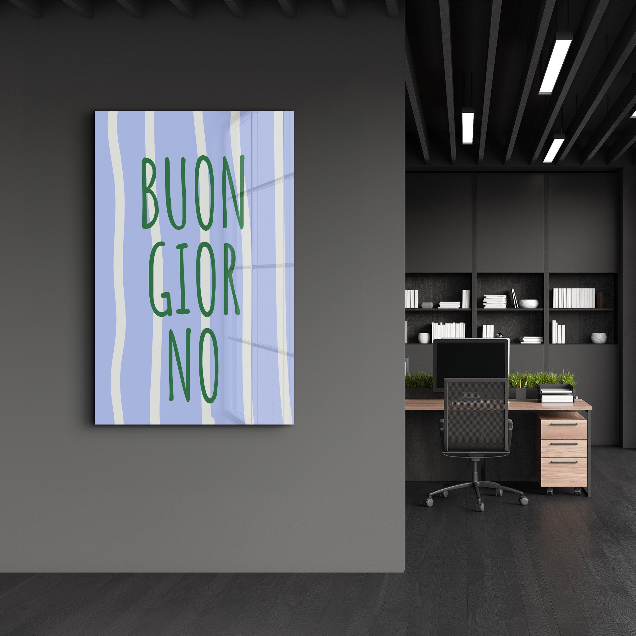 Tableau mural "BUONGIORNO"