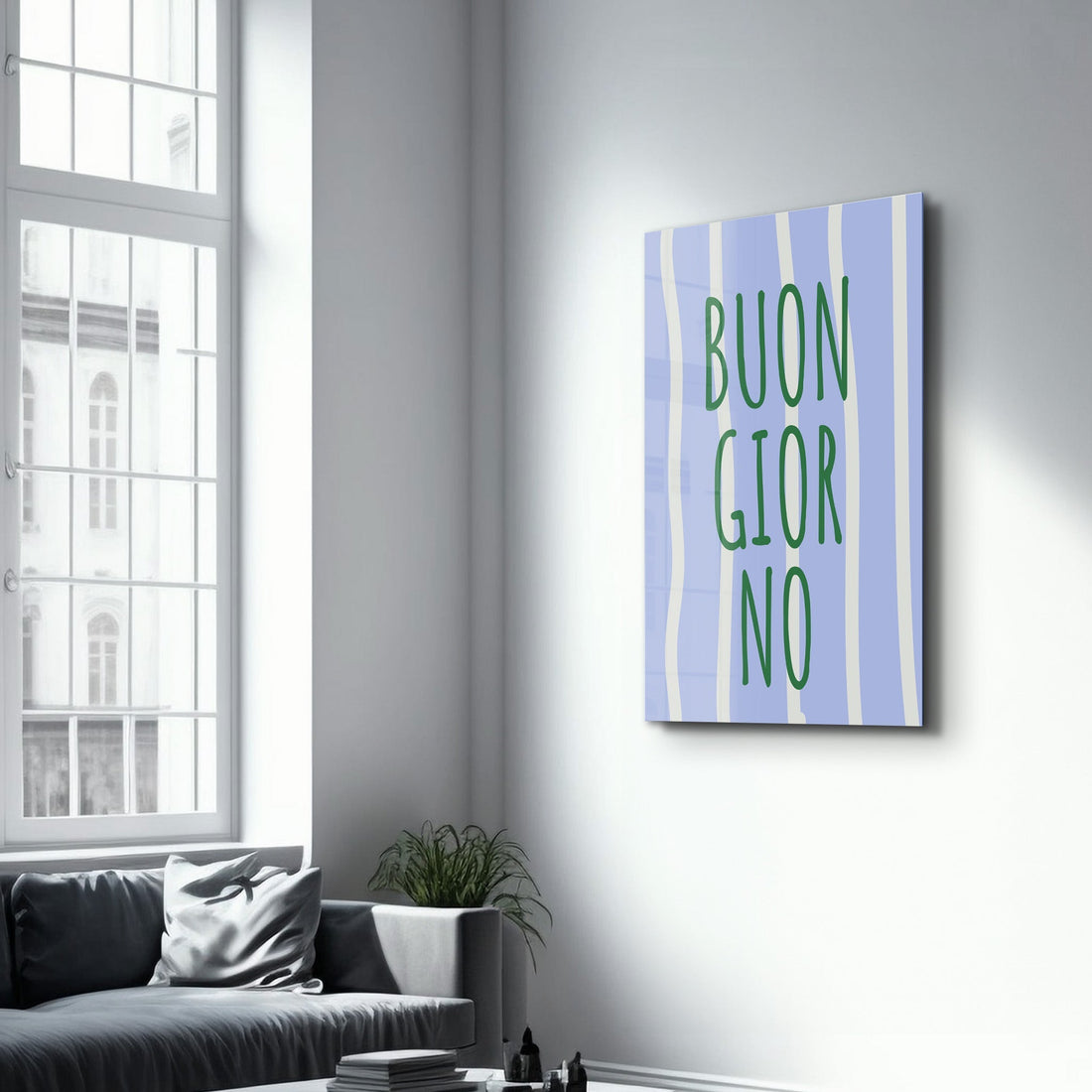 Tableau mural "BUONGIORNO"