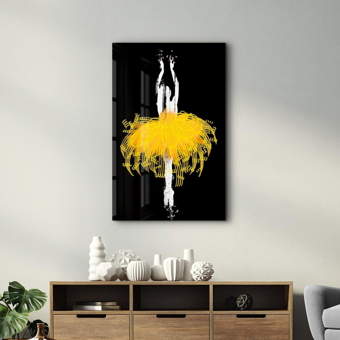 Poster "Ballerina – Tutu Jaune"