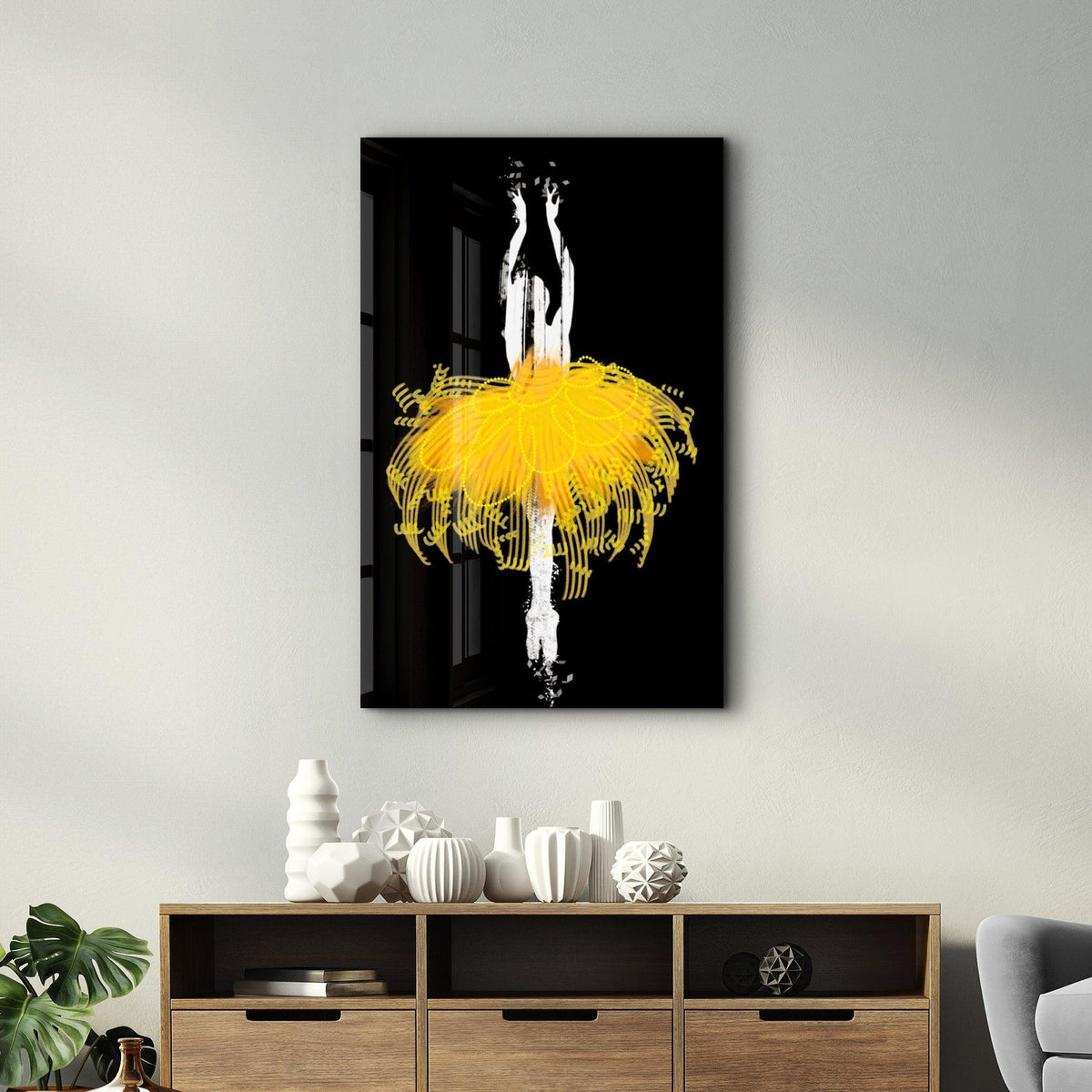Poster "Ballerina – Tutu Jaune"