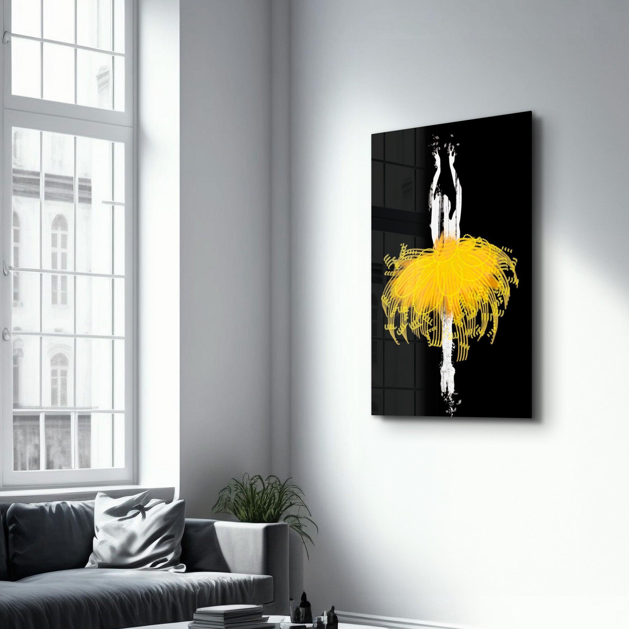 Poster "Ballerina – Tutu Jaune"