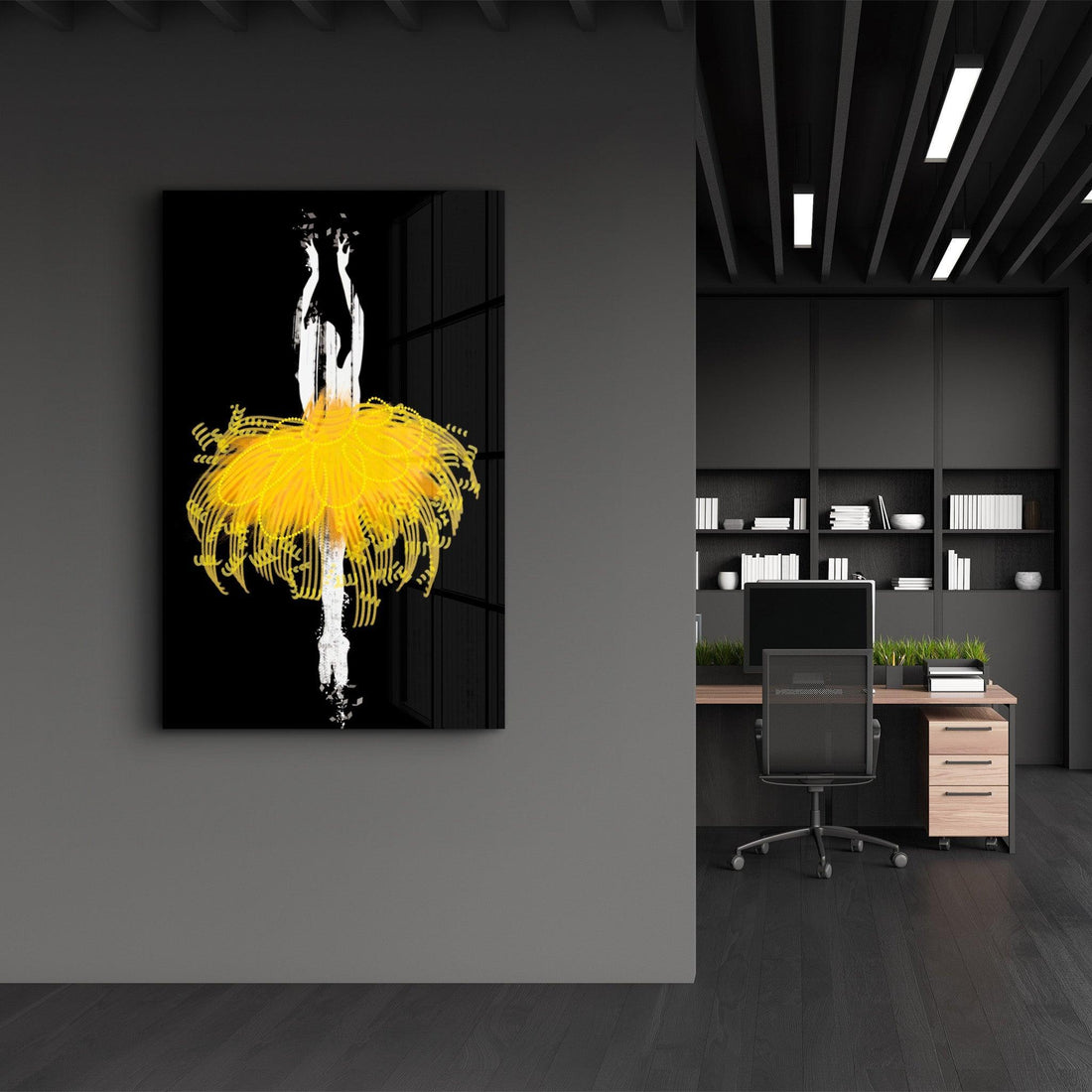 Poster "Ballerina – Tutu Jaune"